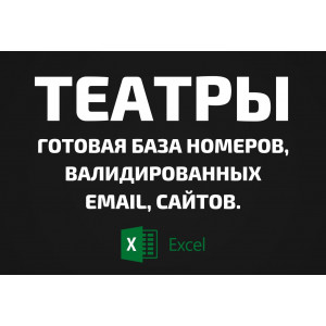 База Театры. Email, Телефоны