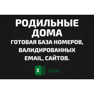 База Родильные дома. Email, Телефоны